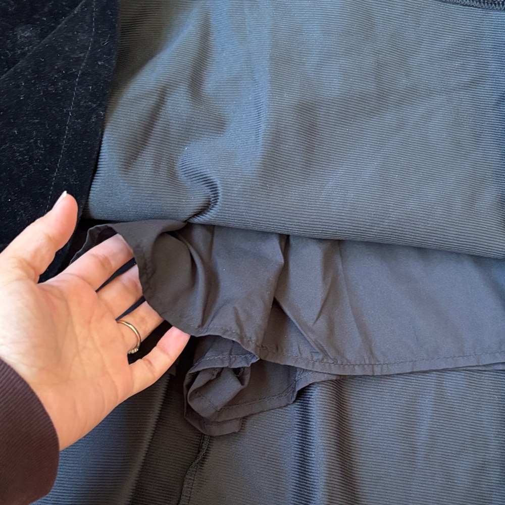 R&K Black Velvet Mini Dress - Picture 5 of 7
